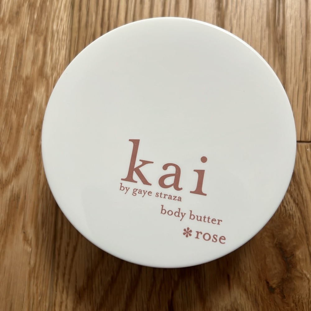 kai Rose Body Butter - Nourishing Cream in Blush White Jar
